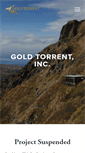 Mobile Screenshot of goldtorrentinc.com